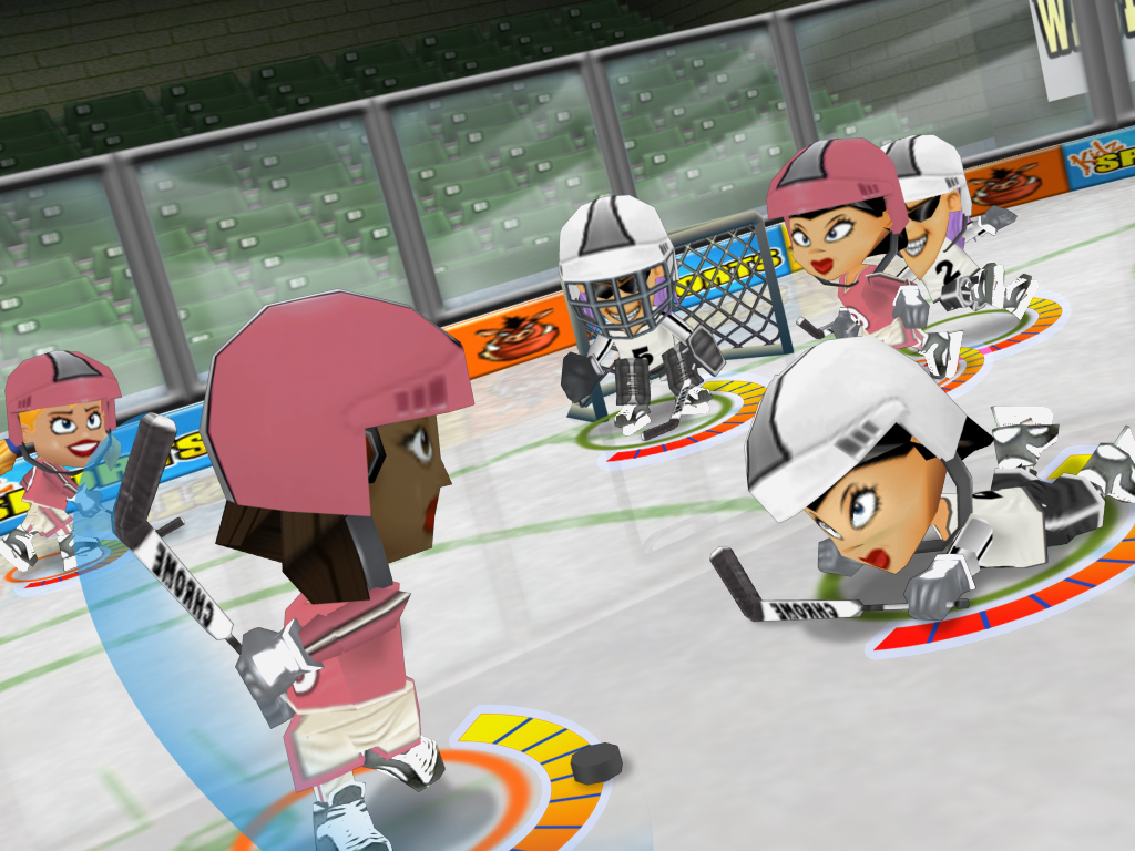 Pantallazo de Kidz Sports Ice Hockey para Wii