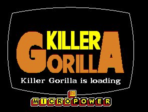 Pantallazo de Killer Gorilla para Amstrad CPC