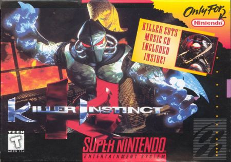Caratula de Killer Instinct (Europa) para Super Nintendo