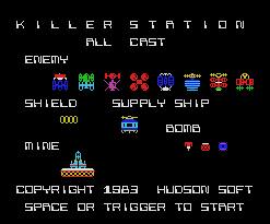 Pantallazo de Killer Station para MSX