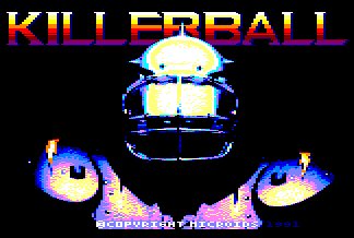 Pantallazo de Killerball para Amstrad CPC
