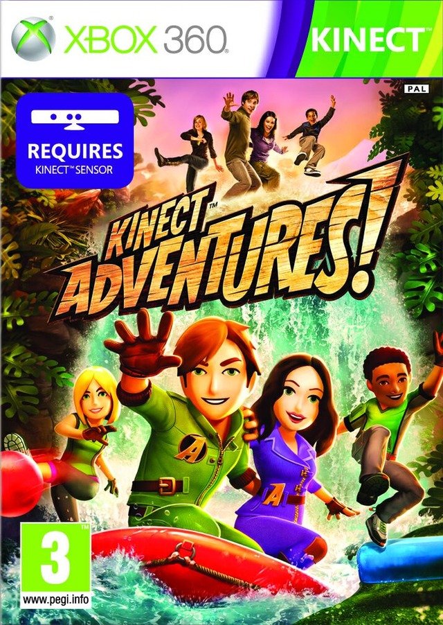 Caratula de Kinect Adventures para Xbox 360