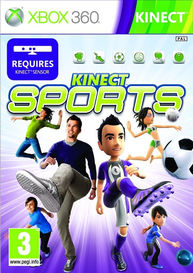 Caratula de Kinect Sports para Xbox 360