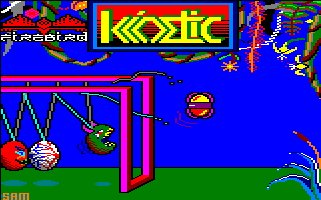 Pantallazo de Kinetik para Amstrad CPC