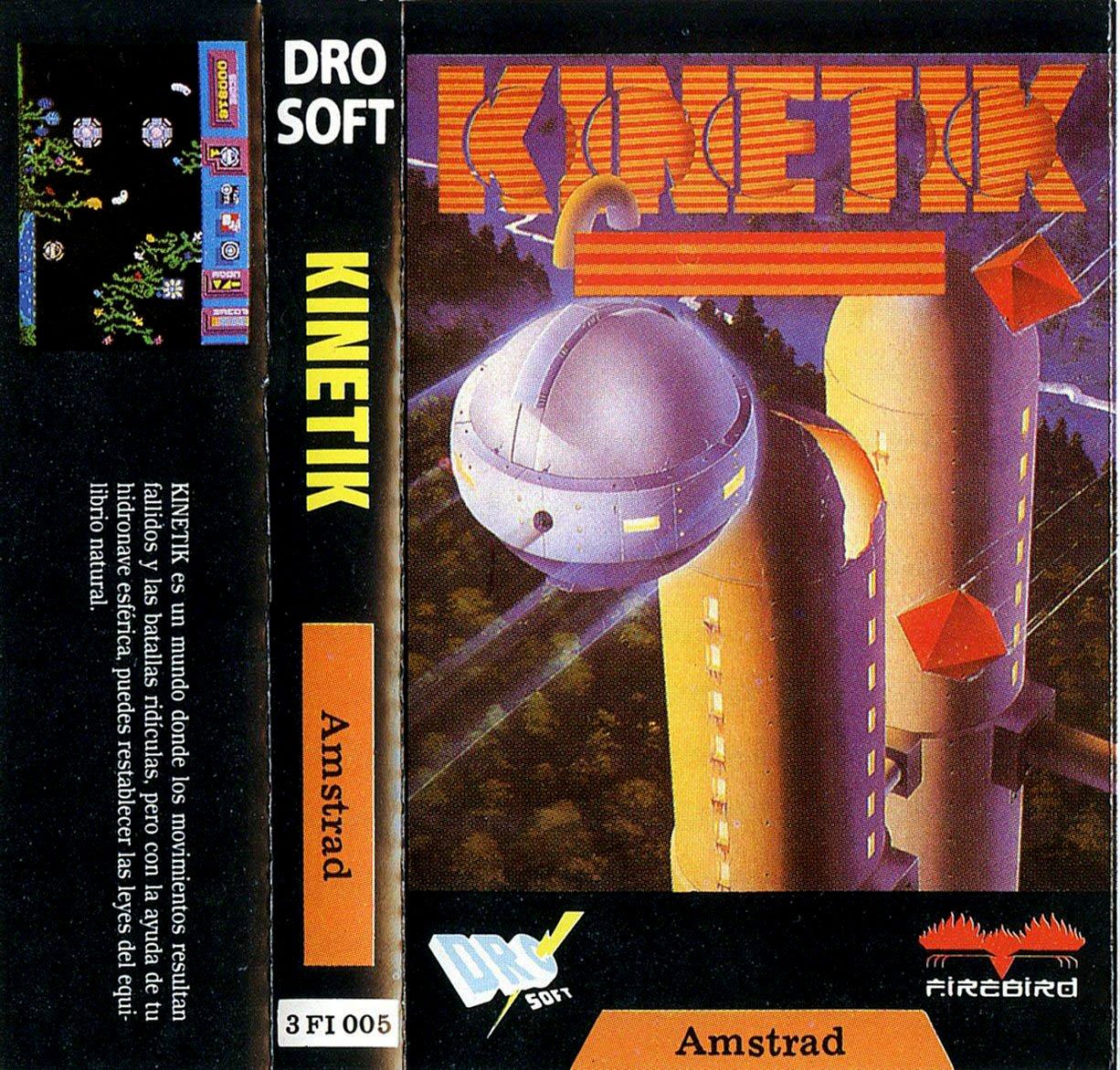 Caratula de Kinetik para Amstrad CPC