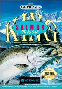 Caratula de King Salmon: The Big Catch para Sega Megadrive