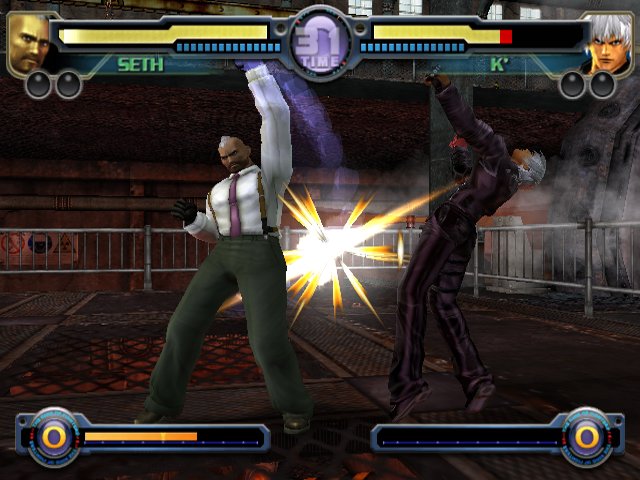 Pantallazo de King of Fighters: Maximum Impact - Maniax (Japonés) para PlayStation 2