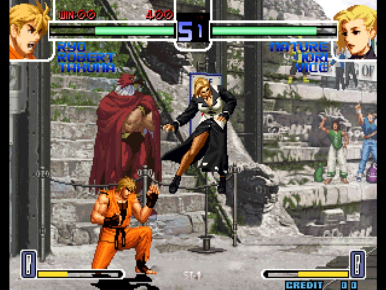Pantallazo de King of Fighters 2002, The: Challenge to Ultimate Battle para M.A.M.E.