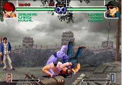Pantallazo de King of Fighters 2002, The (Japonés) para Dreamcast