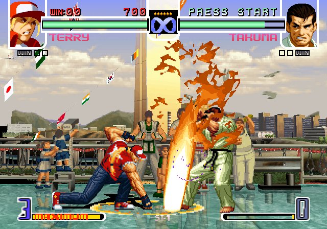 Pantallazo de King of Fighters 2002, The para PlayStation 2