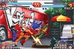Pantallazo de King of Fighters EX2: Howling Blood, The para Game Boy Advance