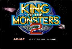 Pantallazo de King of the Monsters 2 para Super Nintendo