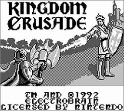 Pantallazo de Kingdom Crusade para Game Boy