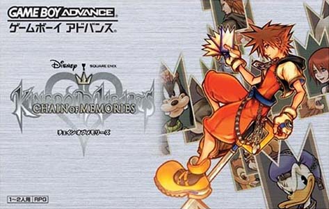 Caratula de Kingdom Hearts - Chain of Memories (Japonés) para Game Boy Advance