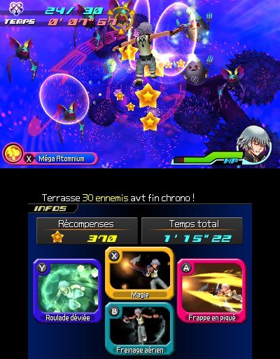 Pantallazo de Kingdom Hearts 3D: Dream Drop Distance para Nintendo 3DS