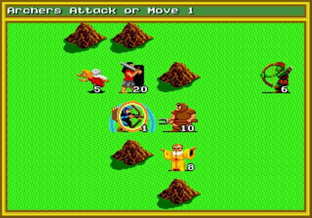 Pantallazo de King's Bounty: The Conqueror's Quest para Sega Megadrive