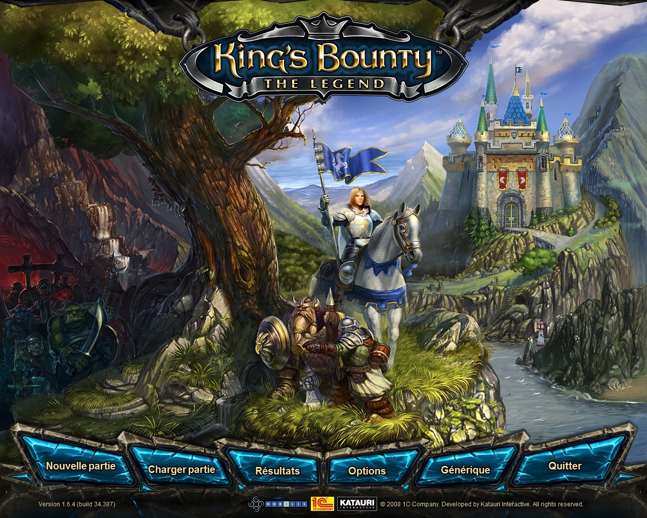 Pantallazo de King's Bounty: The Legend para PC