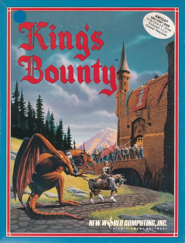 Caratula de King's Bounty para Amiga