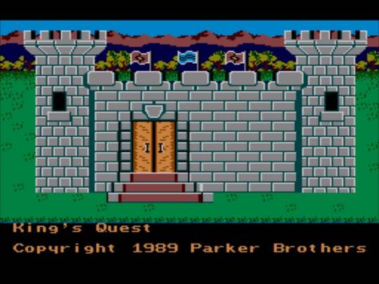 Pantallazo de Kings Quest: Quest for the Crown para Sega Master System