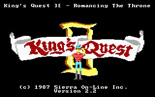 Pantallazo de King's Quest II: Romancing The Throne para PC