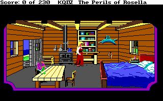 Pantallazo de King's Quest IV: The Perils of Rosella para PC