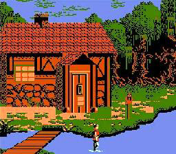 Pantallazo de King's Quest V para Nintendo (NES)
