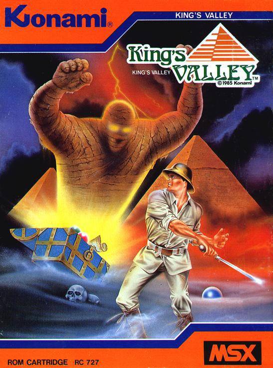 Caratula de King's Valley para MSX