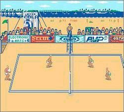 Pantallazo de Kings of the Beach para Nintendo (NES)