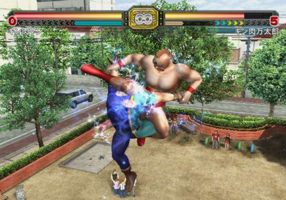 Pantallazo de Kinnikuman Muscle Grand Prix Max (Japonés) para PlayStation 2
