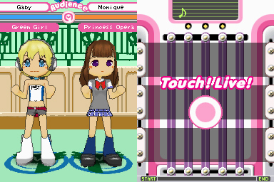 Pantallazo de Kira Kira Pop Princess para Nintendo DS