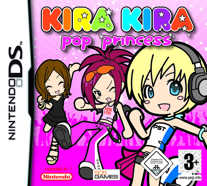Caratula de Kira Kira Pop Princess para Nintendo DS