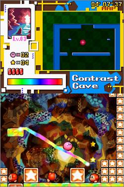 Pantallazo de Kirby: Canvas Curse para Nintendo DS