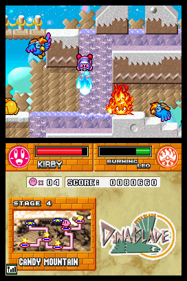 Pantallazo de Kirby Super Star Ultra para Nintendo DS