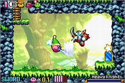 Pantallazo de Kirby and the Amazing Mirror para Game Boy Advance