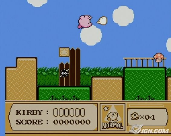 Pantallazo de Kirby's Adventure para Nintendo (NES)