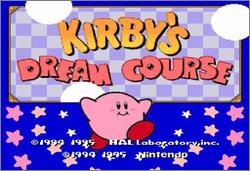 Pantallazo de Kirby's Dream Course (Europa) para Super Nintendo
