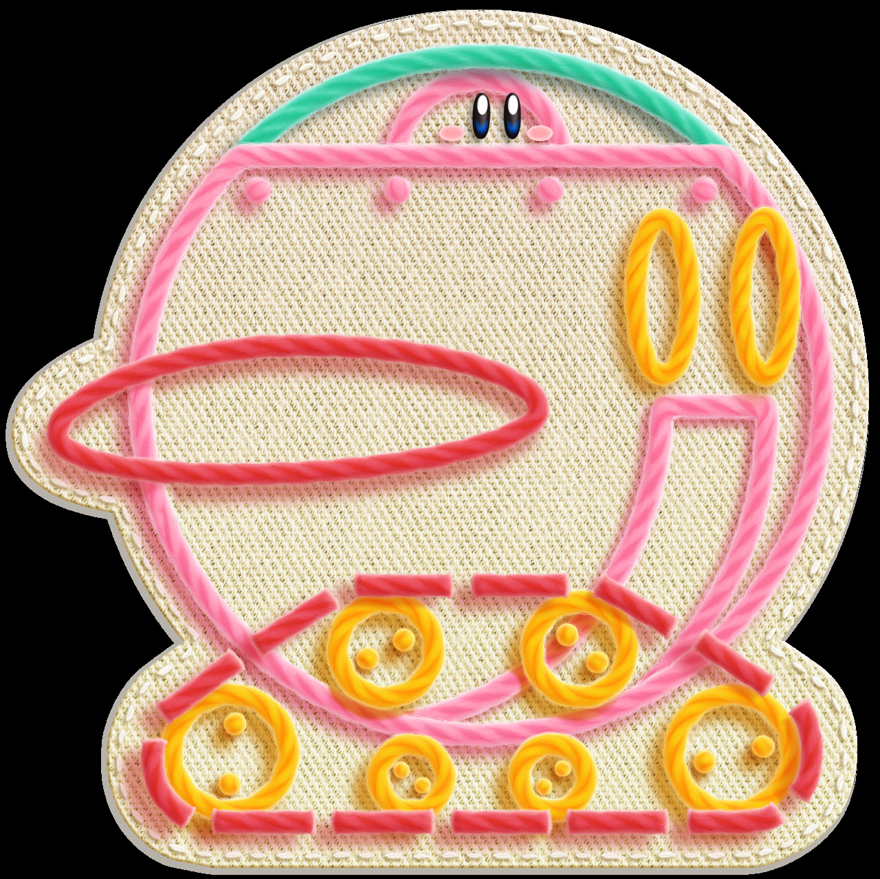 Pantallazo de Kirbys Epic Yarn para Wii