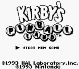 Pantallazo de Kirby's Pinball Land para Game Boy