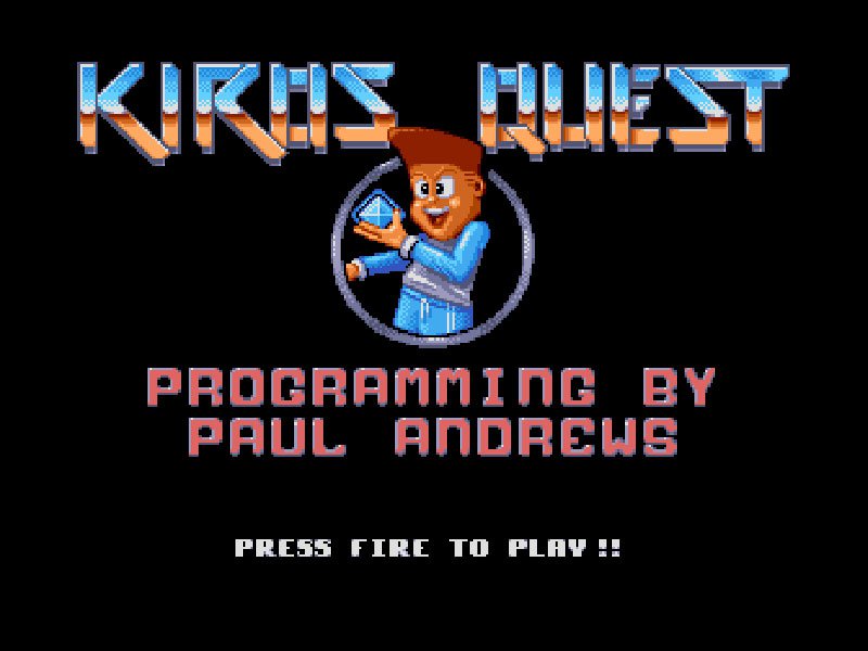 Pantallazo de Kiro's Quest para Amiga