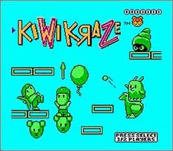 Pantallazo de Kiwi Kraze para Nintendo (NES)