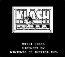 Pantallazo de Klash Ball para Nintendo (NES)