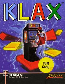 Caratula de Klax para Commodore 64
