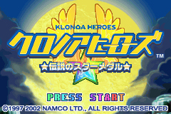Pantallazo de Klonoa Heroes - Densetsu no Star Medal (Japonés) para Game Boy Advance