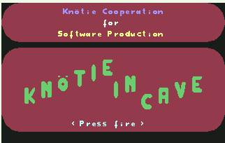 Pantallazo de Knötie in Cave para Commodore 64