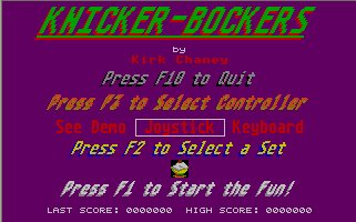 Pantallazo de Knicker-Bockers para Atari ST