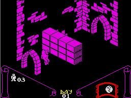 Pantallazo de Knight Lore para Spectrum