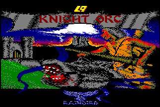 Pantallazo de Knight Orc para Amstrad CPC