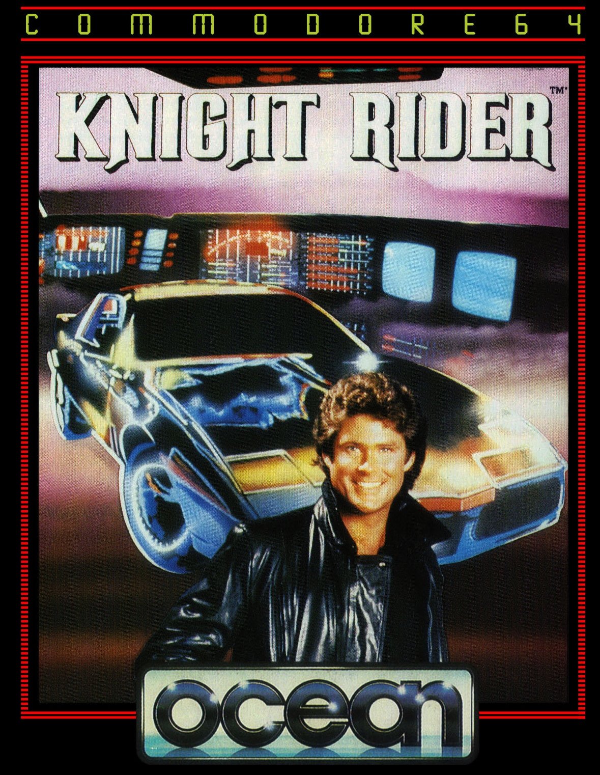 Caratula de Knight Rider para Commodore 64