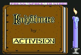 Pantallazo de Knightmare para Commodore 64