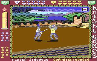 Pantallazo de Knights Games (Disco 1) para Commodore 64